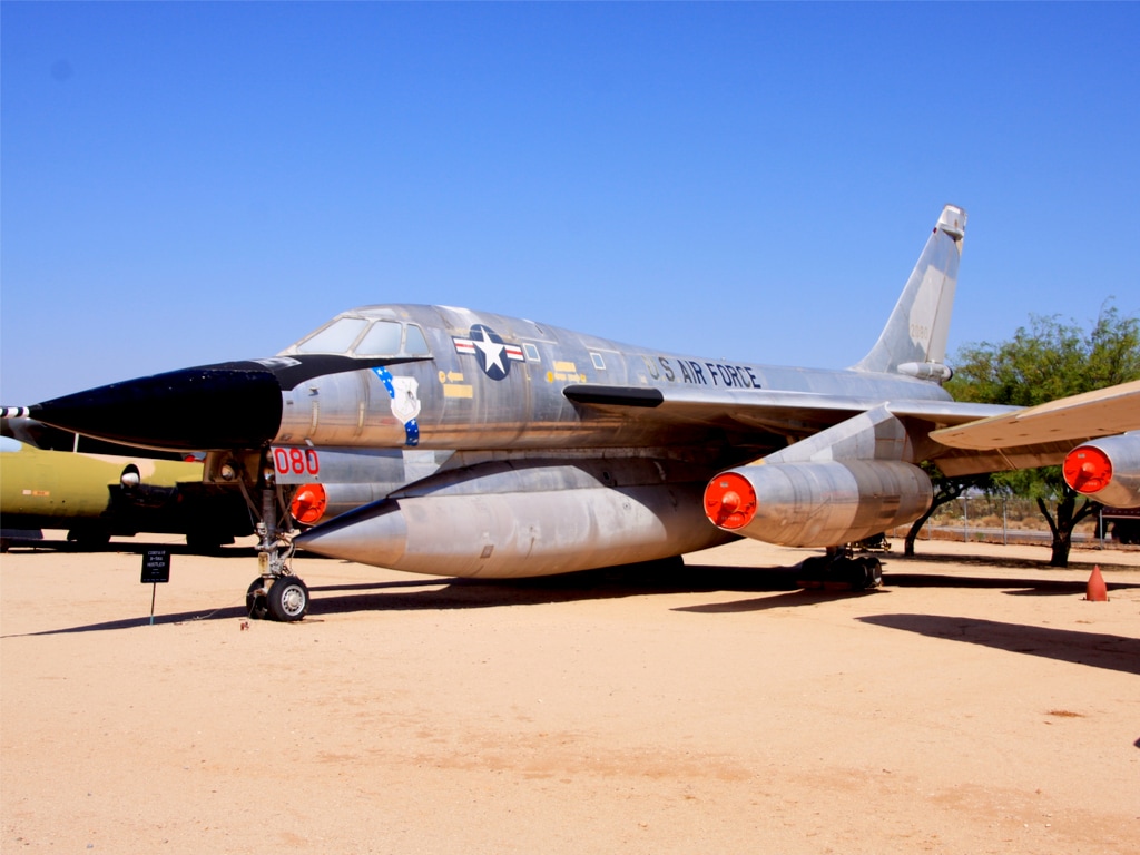 Aircraft at Pima Air and Space Museum in Arizona
